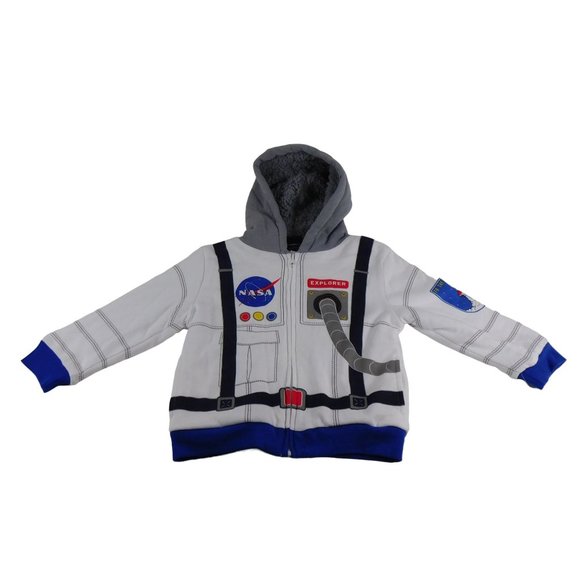 Mad Engine Nasa Toddler 4T Astronaut Zip-Up Hooded Jacket - Picture 1 of 8